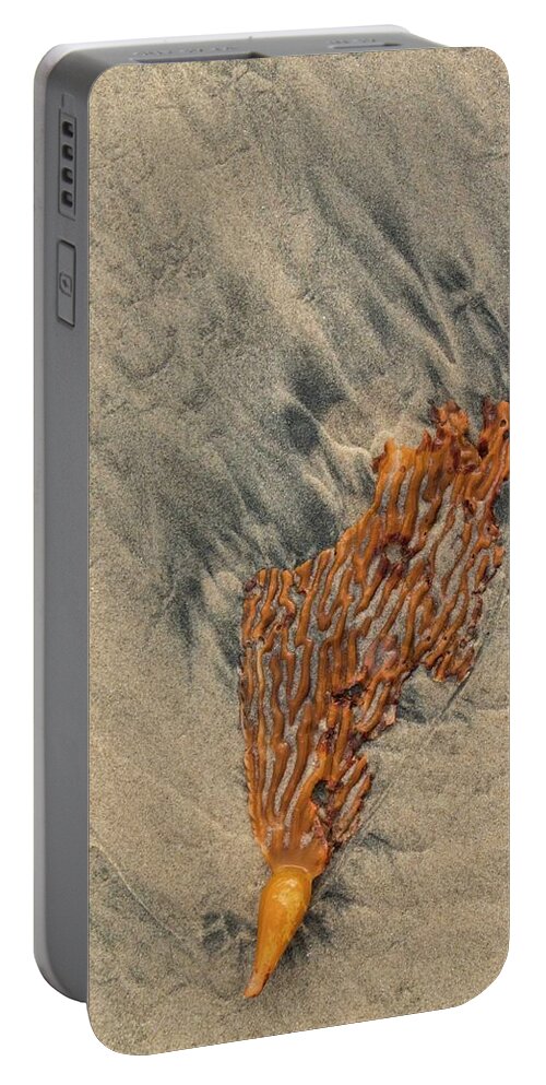 Beach Portable Battery Charger featuring the photograph Sand Spirituality -1 by Hany J