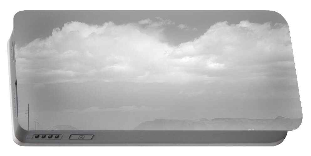 Arizona Portable Battery Charger featuring the photograph Sand Storm Southwest USA by Chuck Kuhn