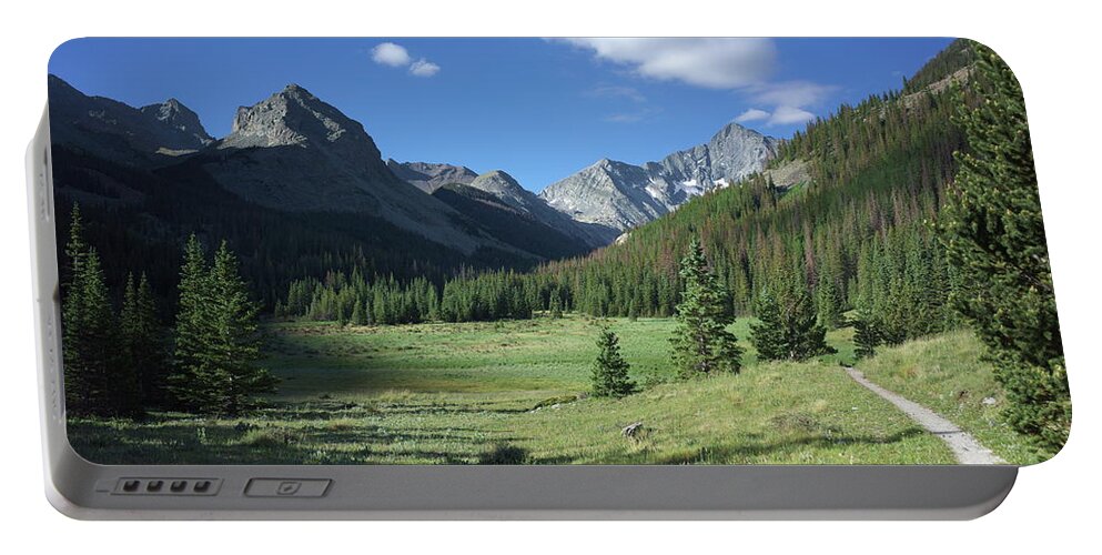 Mountains Portable Battery Charger featuring the photograph Sangre de Cristos by Ivan Franklin