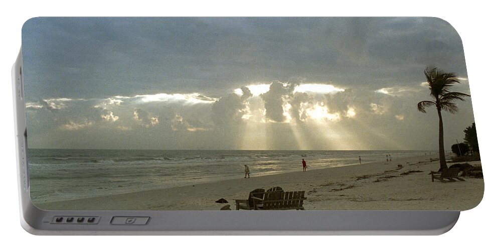 Sanibel Portable Battery Charger featuring the photograph Sanibel Island FL by Mark Fuller