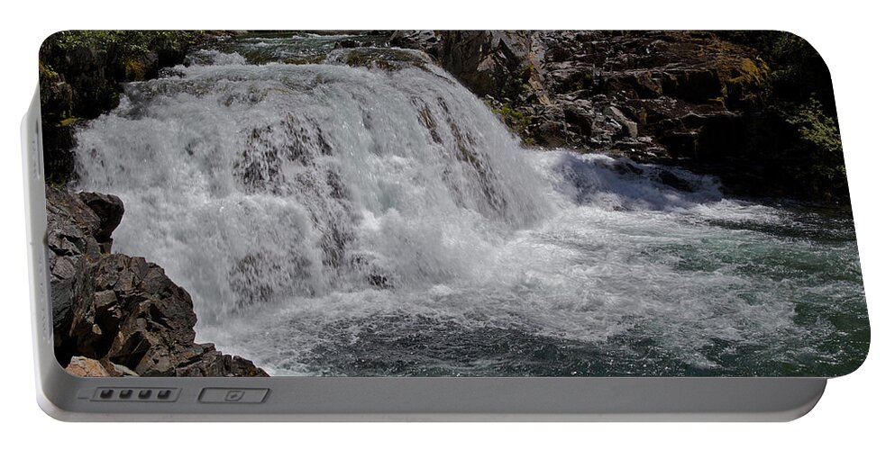 Sawmill Falls Portable Battery Charger featuring the photograph Sawmill Falls by Todd Kreuter