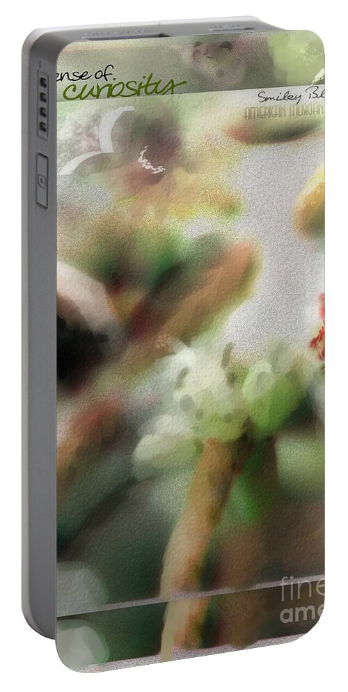 Palm Pods Portable Battery Charger featuring the photograph School of Curiosity 10 by Vicki Ferrari