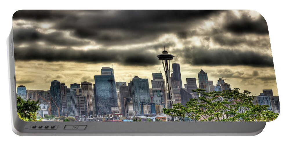 Seattle Washington Portable Battery Charger featuring the photograph Seattle Washington by David Patterson