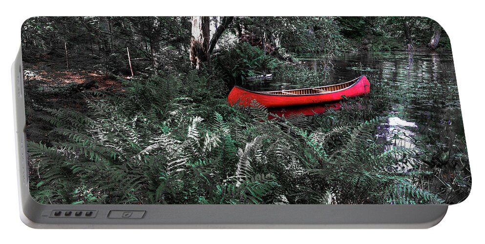 Secluded Spot Portable Battery Charger featuring the photograph Secluded Spot by David Patterson