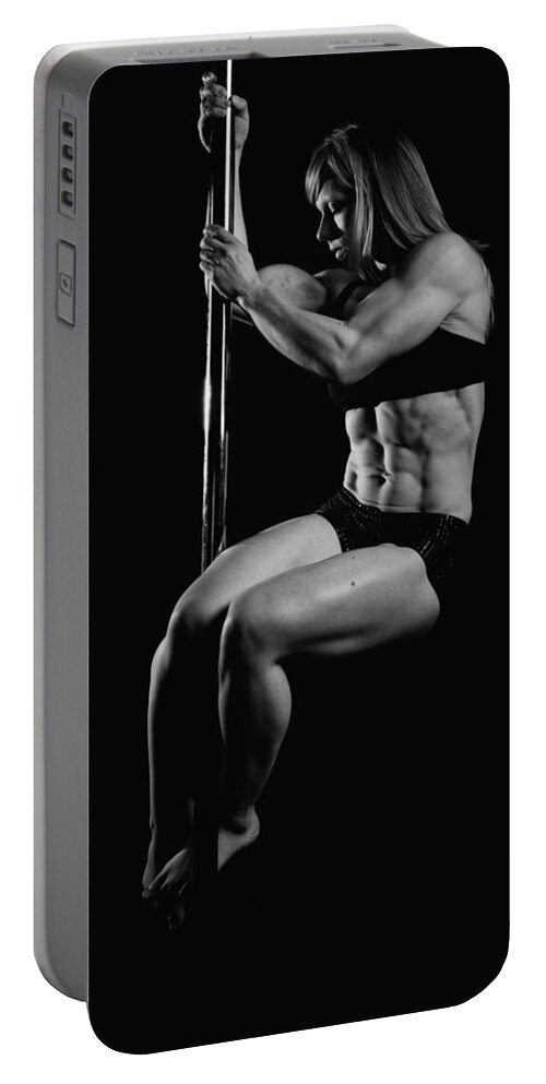 Abs Portable Battery Charger featuring the photograph Serious About Abs by Monte Arnold