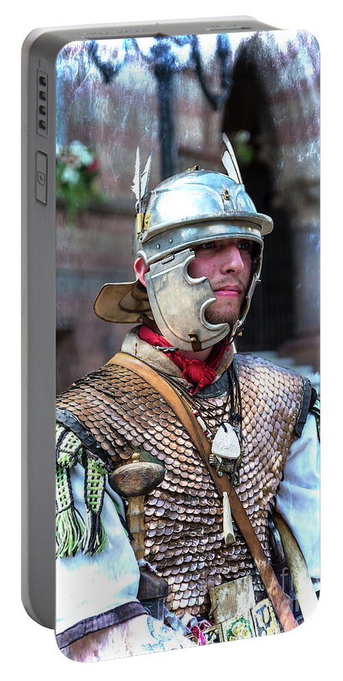 Architecture Portable Battery Charger featuring the photograph Serving the Emperor in Rome by Brenda Kean