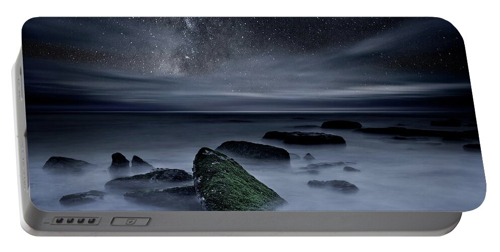 Night Portable Battery Charger featuring the photograph Shades of Yesterday by Jorge Maia