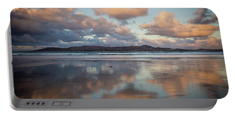 Sheephaven Portable Battery Charger featuring the photograph Sheephaven Bay Sunset by Nigel R Bell