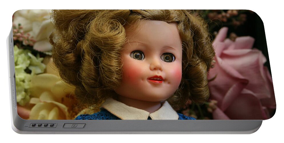 Doll Portable Battery Charger featuring the photograph Shirley Temple Doll by Marna Edwards Flavell