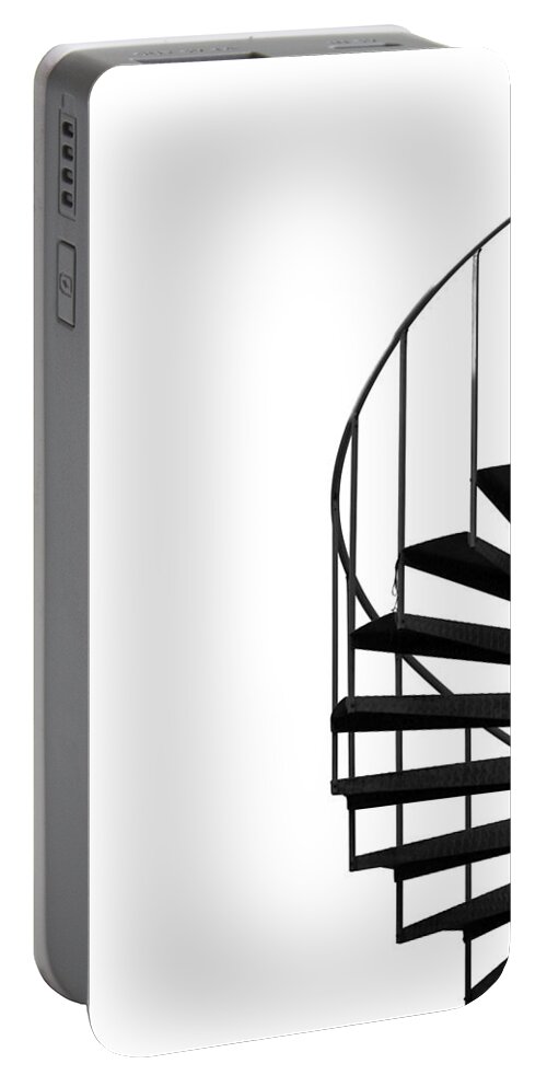 Composition Portable Battery Charger featuring the photograph Side Entrance by Evelina Kremsdorf