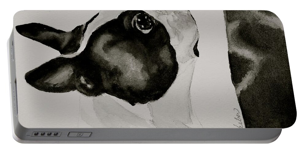 Pet Portable Battery Charger featuring the painting Simply by Susan Herber