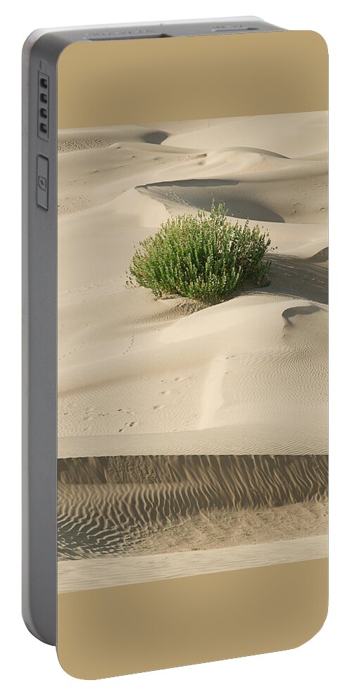 Abstract Portable Battery Charger featuring the photograph SKN 1438 Random Design by Sunil Kapadia
