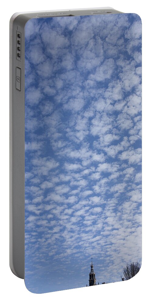 Sky Portable Battery Charger featuring the photograph Sky over Gouda by Casper Cammeraat