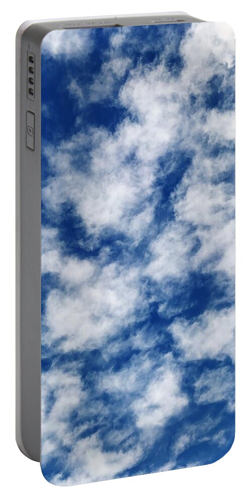 Sky Portable Battery Charger featuring the photograph Sky Paint by Brad Hodges