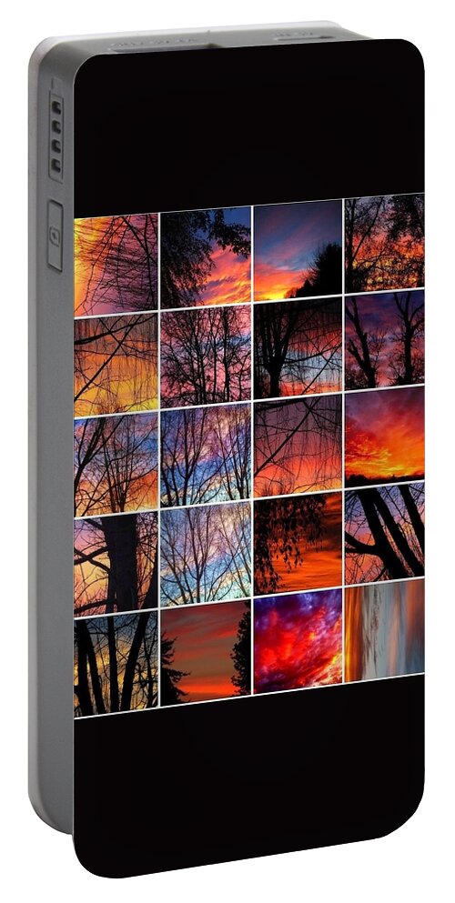  Portable Battery Charger featuring the photograph Sky Tunes by Chris Dunn