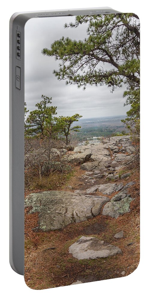 Landscape Portable Battery Charger featuring the photograph Skyline Trail Blue Hills Reservation by Brian MacLean