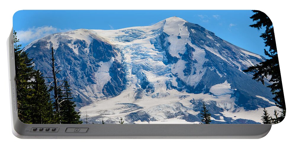 Mt. Adams Portable Battery Charger featuring the photograph Sleeping Beauty Volcano by Tikvah's Hope