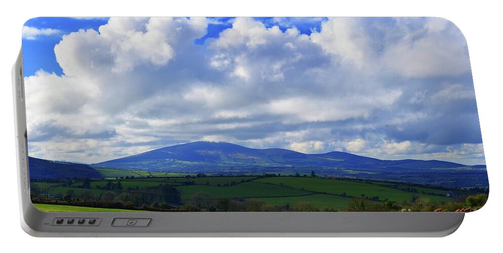 Scenery Portable Battery Charger featuring the photograph Slieve na Mban by Joe Cashin
