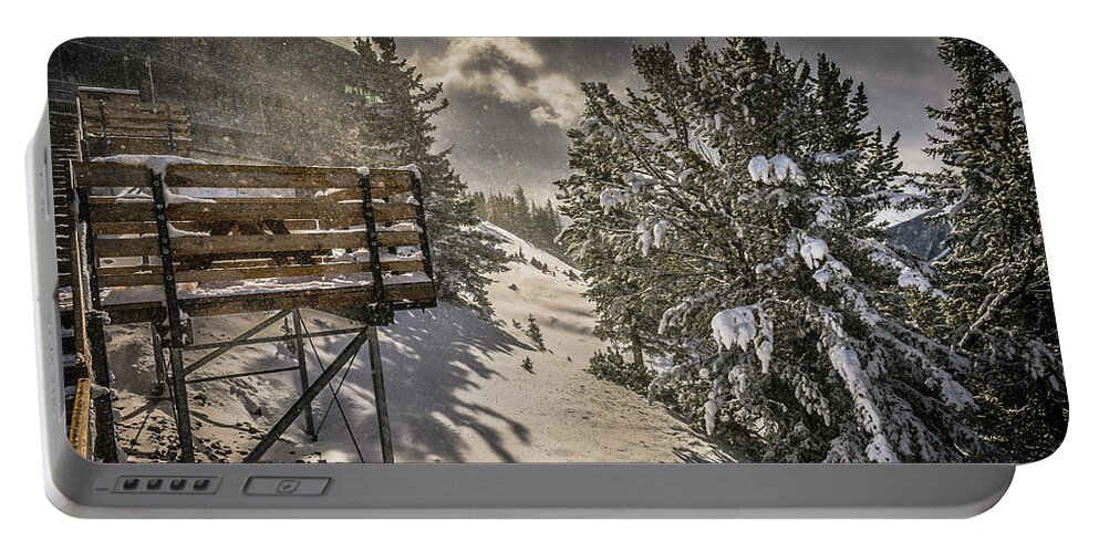  Portable Battery Charger featuring the photograph Snow by Bill Howard