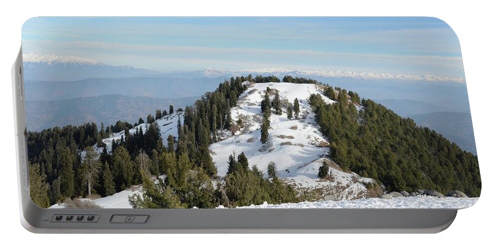 Snow Portable Battery Charger featuring the photograph Snow by Jackie Russo