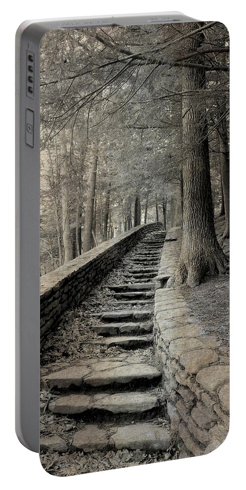 Trees Portable Battery Charger featuring the photograph Some Other Now, Some Other When 3 by Char Szabo-Perricelli