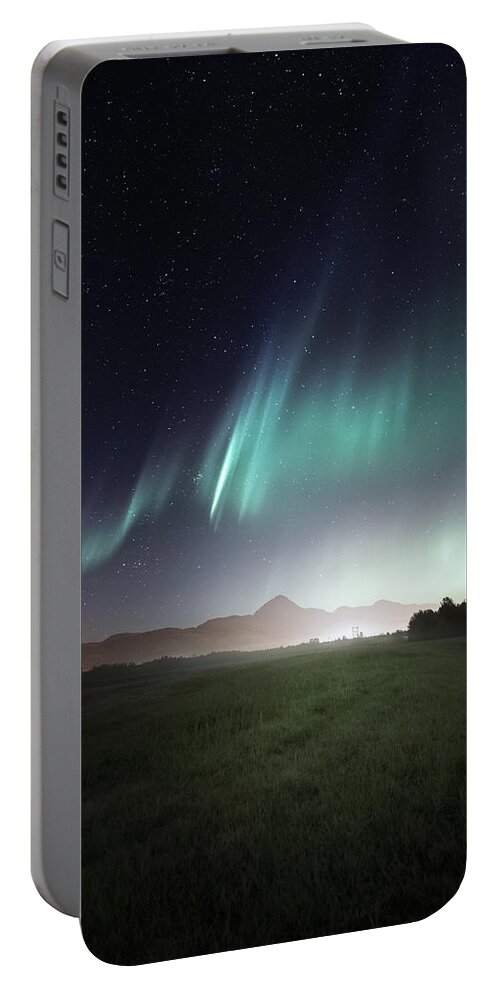 Space Portable Battery Charger featuring the photograph Space Farm by Tor-Ivar Naess