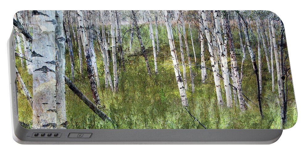Forest Portable Battery Charger featuring the photograph Speaking in Whispers by Ed Hall