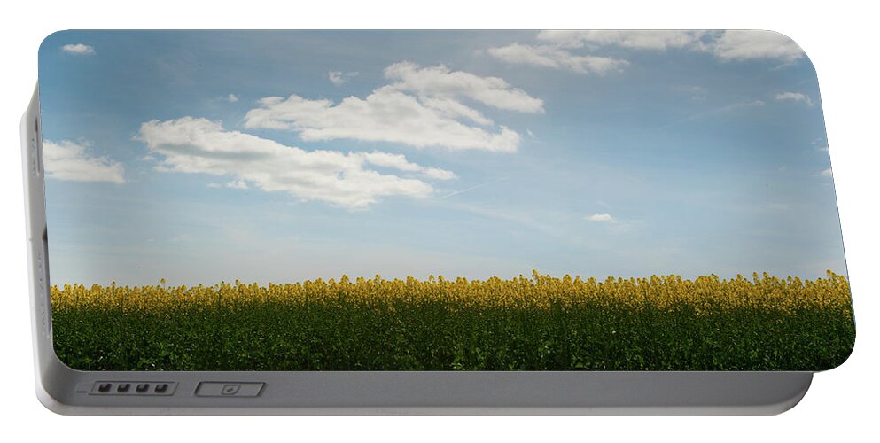Helen Northcott Portable Battery Charger featuring the photograph Spring Day Clouds by Helen Jackson