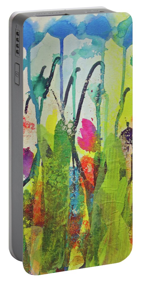 Flowers Portable Battery Charger featuring the photograph Spring Flowers by Julia Malakoff