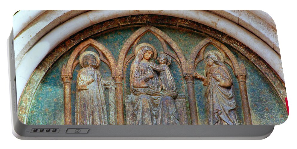 St. Anastasia With Jesus Portable Battery Charger featuring the photograph St. Anastasia with Jesus Zadar by Jasna Dragun