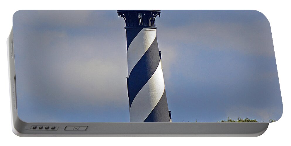 Lighthouse Portable Battery Charger featuring the photograph St. Augustine Lighthouse by Kenneth Albin