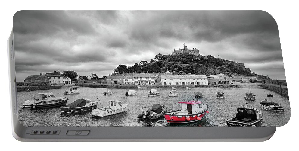 St Michaels Mount Portable Battery Charger featuring the photograph St Michael's Mount, Cornwall by Nigel R Bell