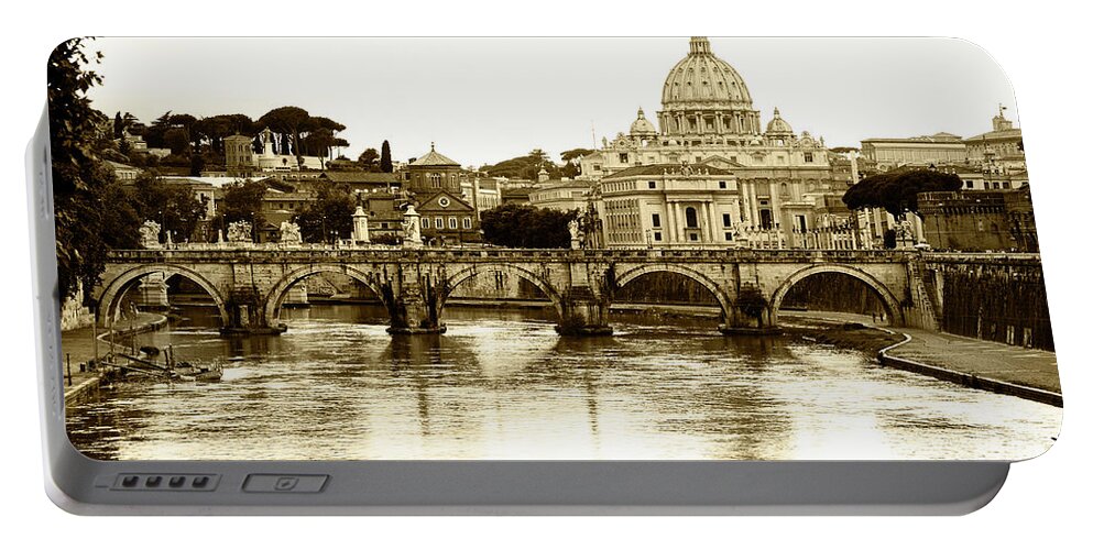 Building Portable Battery Charger featuring the photograph St. Peters Basilica by Mircea Costina Photography