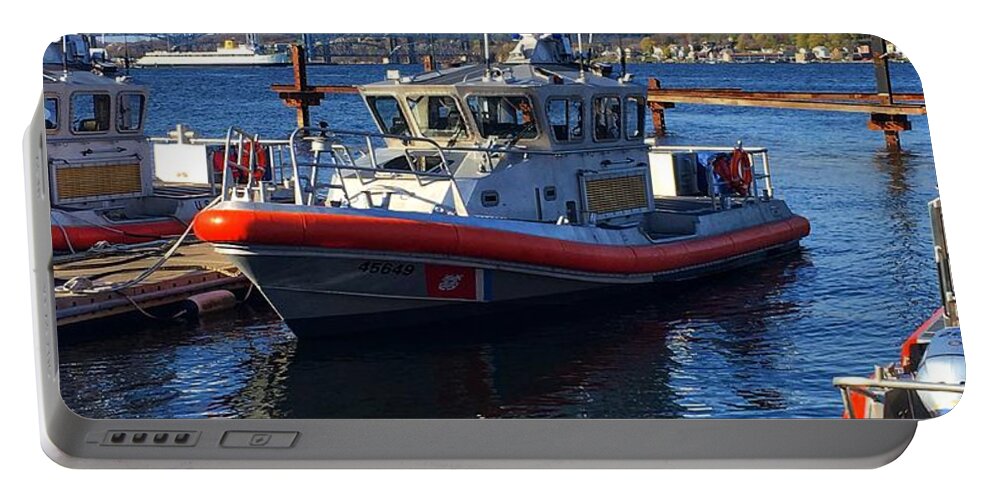 Coast Guard Portable Battery Charger featuring the photograph Sta. Nl by Joseph Caban