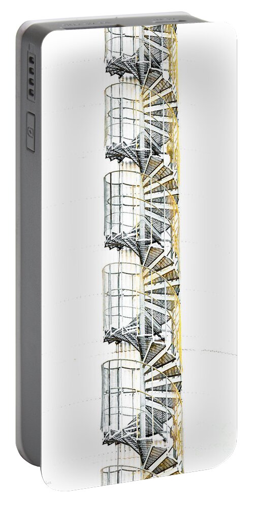 Stairway To Heaven Portable Battery Charger featuring the photograph Stairway to heaven by Torbjorn Swenelius