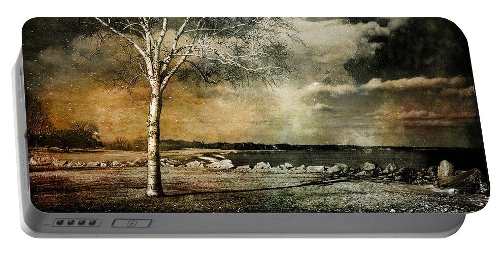 Stand Strong Portable Battery Charger featuring the photograph Stand Strong by Susan McMenamin