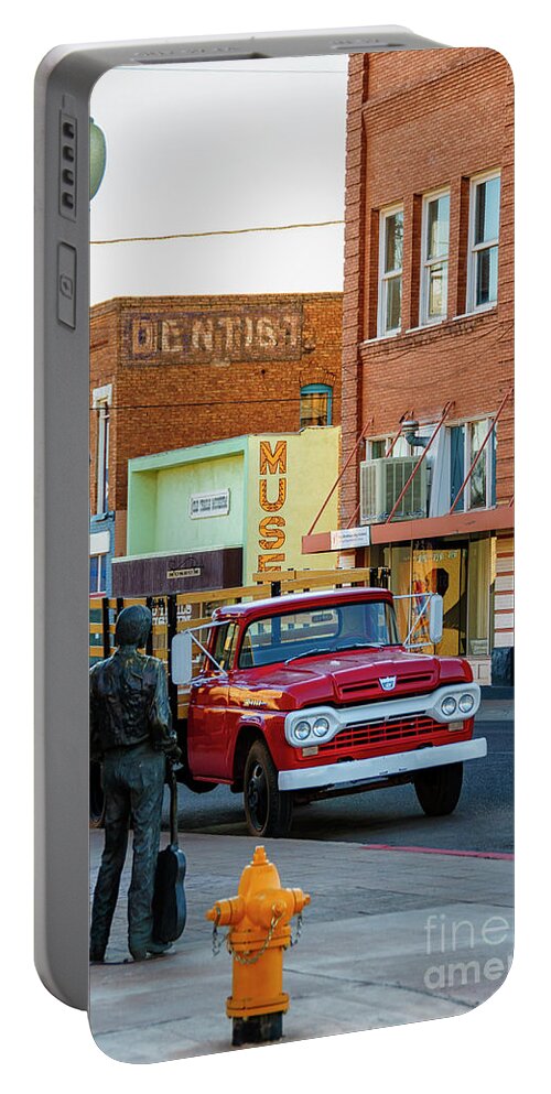 Standin On The Corner Park Portable Battery Charger featuring the photograph Standin on the Corner Park by Thomas R Fletcher