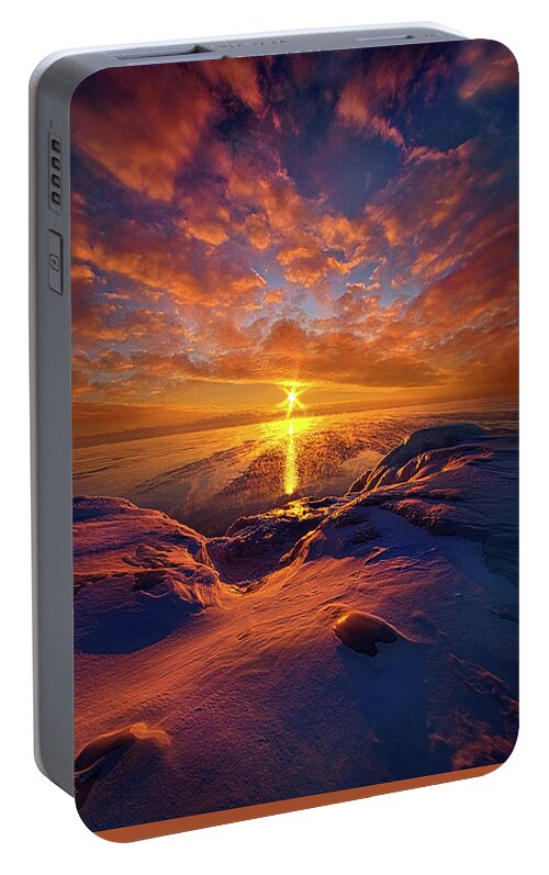 Clouds Portable Battery Charger featuring the photograph Standing Stilled by Phil Koch
