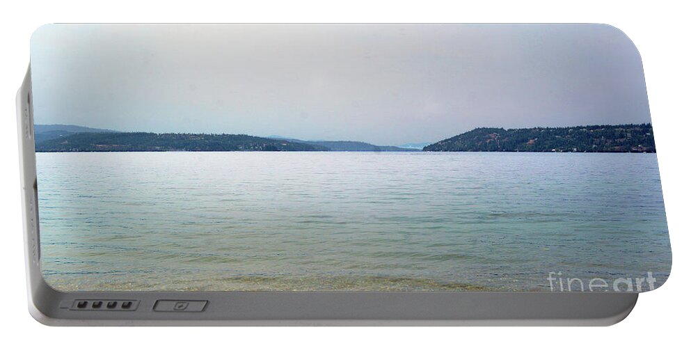Lake Portable Battery Charger featuring the photograph Still Water by Dan Holm