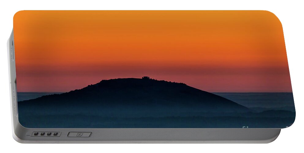 Stone Mountain Portable Battery Charger featuring the photograph Stone Mountain by Doug Sturgess