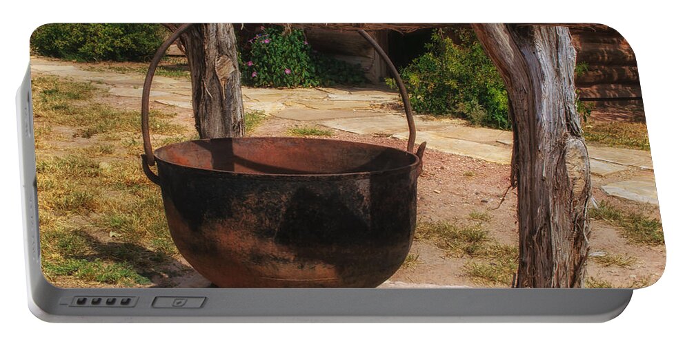 Cast Iron Portable Battery Charger featuring the photograph Stone Soup by Tikvah's Hope