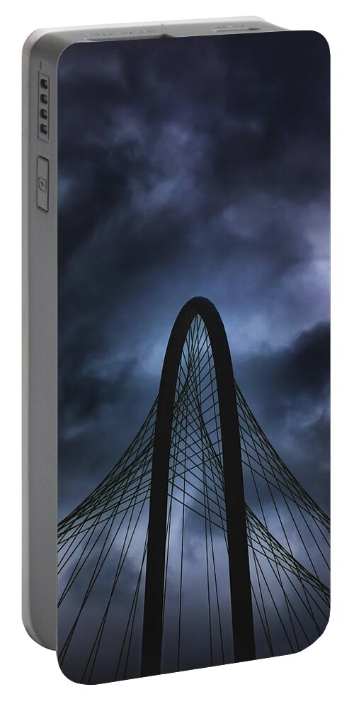 Dallas Portable Battery Charger featuring the photograph Storm Light by Peter Hull