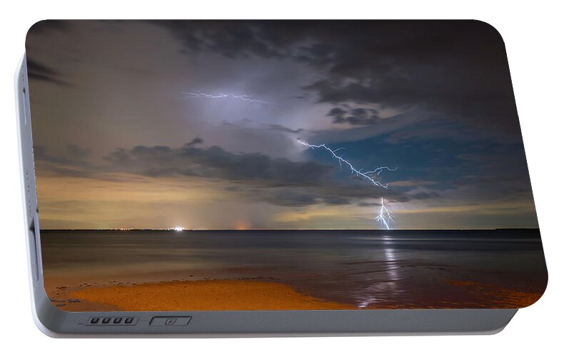 Storm Portable Battery Charger featuring the photograph Storm Tension by Marvin Spates