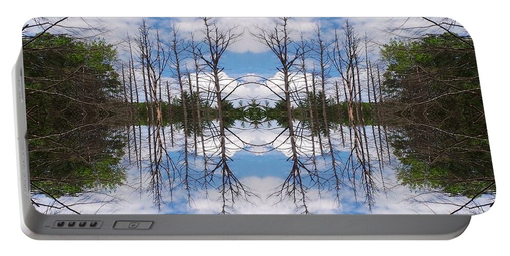 Nature Portable Battery Charger featuring the photograph Straight into Summer by Annie Walczyk
