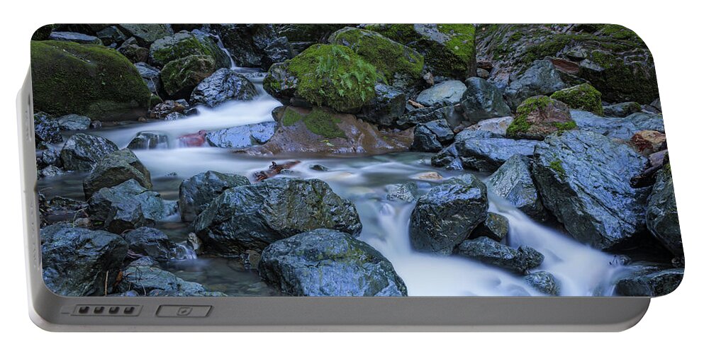 Sugar Loaf Portable Battery Charger featuring the photograph Sugar Loaf Waterfalls by Bruce Bottomley
