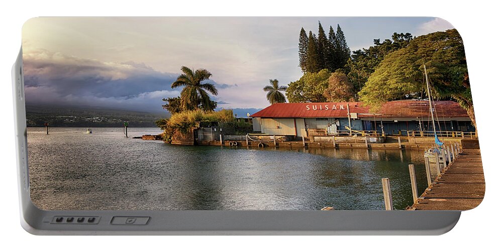 Suisan Fish Market Portable Battery Charger featuring the photograph Suisan Fish Market by Susan Rissi Tregoning