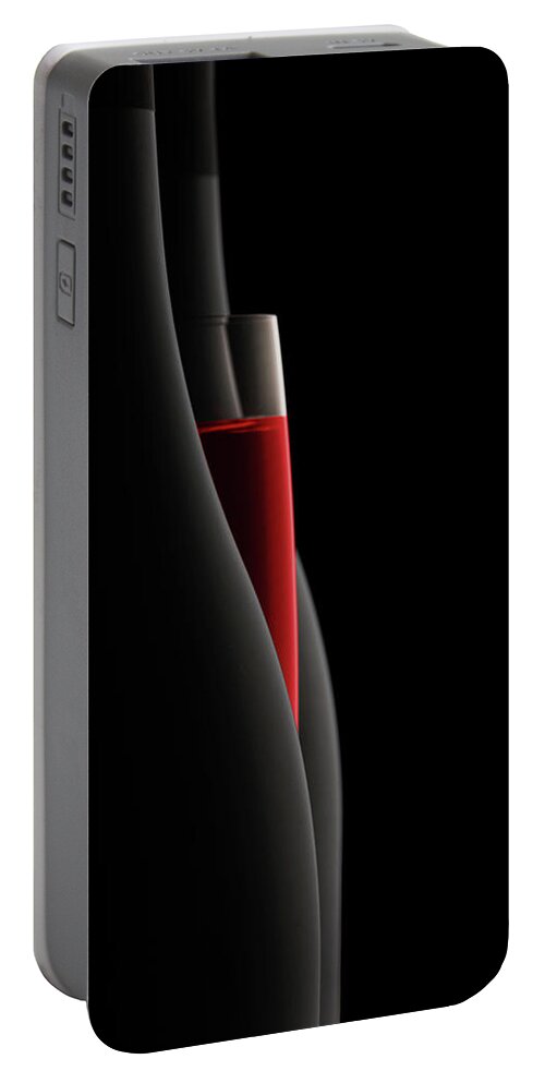 Wine Portable Battery Charger featuring the photograph Sultry by Tom Mc Nemar