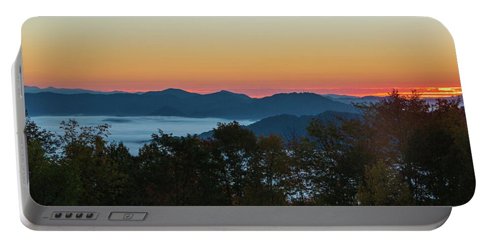 Dawn Portable Battery Charger featuring the photograph Summer Sunrise - Almost Dawn by D K Wall