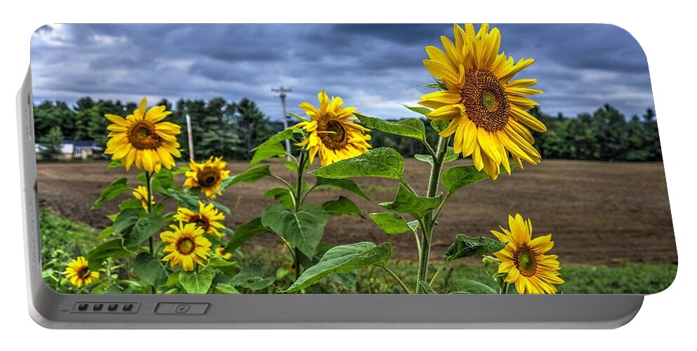 Vermont Portable Battery Charger featuring the photograph Summers Over by John Nielsen