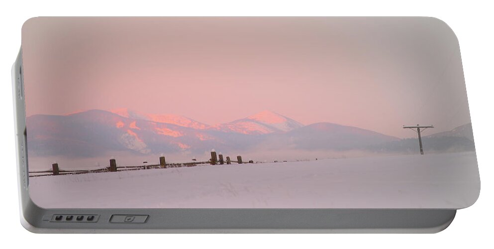 Troystapek Portable Battery Charger featuring the photograph Sun Up on 12th by Troy Stapek